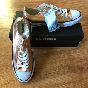 NEW Converse All Star Metallic Sunset Glow Shoes